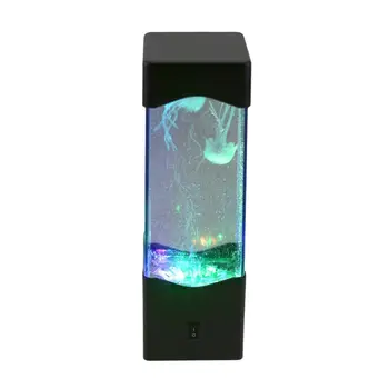 Água-viva Lâmpada de Água Bola Tanque do Aquário Luzes de LED Lâmpada de Cabeceira de Humor de Luz para a Decoração Home Lâmpada Mágica Dom do navio da Gota 2021