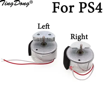 TingDong Substituição Vibrador Rumble Motores 3D da Esquerda para a Direita do Motor Para a Sony PS4