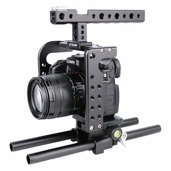 YELANGU YLG0906A Câmera de Vídeo Gaiola de Lidar com Estabilizador para Panasonic Lumix DMC-GH5