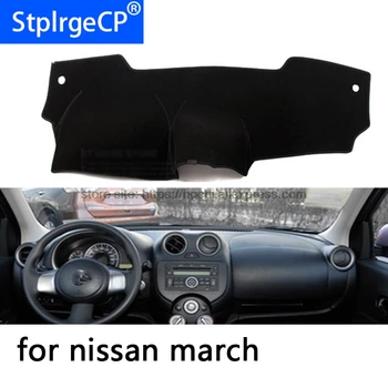 HochiTech para Nissan march de 2011 a 2015 painel tapete Protetor Sombra Almofada Photophobism Pad estilo carro acessórios