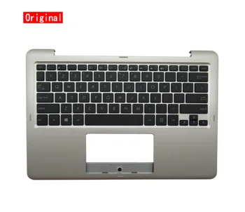 Novo apoio para as Mãos Caso Superior superior do conjunto de tampa do teclado do laptop para o ASUS VivoBook Flip TP201SA Prata