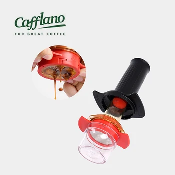 Cafflano Kompresso de Mão Autêntica máquina de café Expresso Consistente 9 bar de Pressão Manual Portátil Pote de Café Sem Energia Elétrica