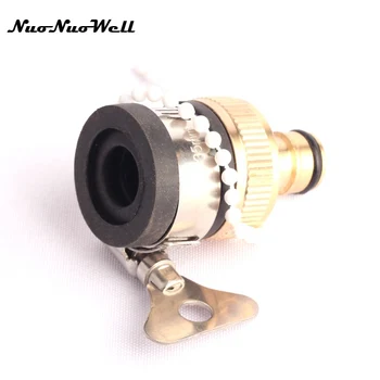 1pcs NuoNuoWell 14m-17mm Toque Rápido Conector de Adaptador Universal para a Rega do Jardim Rega Máquina de Lavar roupa Mangueira do Encaixe de Tubulação