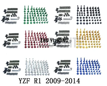 Moto Completa Carenagem Parafusos do Kit de Carroçaria Parafusos Para Ajuste da YAMAHA YZF R1 2009-2014