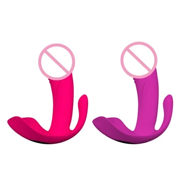 12 Modos de Vibração Wearable Vibrador APP de Controle Remoto Estimulador Clitoriano Mini Massageador Recarregável Adulto do Sexo ToyDropShipping