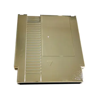 10/pcs do Cartão de Jogo do Cartucho de Versão americana Shell de Substituição de caixa de Plástico Protetores de Cobertura para NES Dourada shell