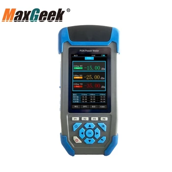 Maxgeek JW3330 PON Medidor de Potência Óptica de Fibra de Medidor de Energia de Calibração Comprimentos de onda de 1310NM 1490NM 1550NM 1625NM