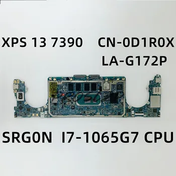 CN-0D1R0X 0D1R0X D1R0X placa-mãe Para DELL XPS 13 7390 Laptop placa-Mãe DDP31 LA-G172P W/ SRG0N I7-1065G7 CPU 100%Total Teste