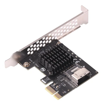 PCI Express, SATA Placa de 4 de Expansão do Porto de Mini Cartão de Interface SAS de Riser de Cartão Pcie X1 2.0 Interface de 6Gbps Expansor Kit