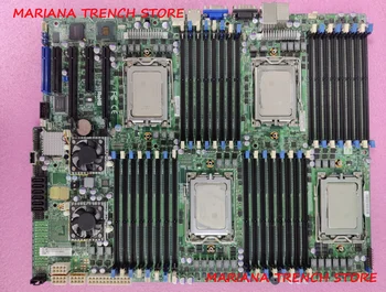 H8QGI-F-AI034 para placa Mãe Supermicro Quatro processadores Opteron Série 6000 Processadores 82576 , Dual-Port Gigabit Ethernet Controller