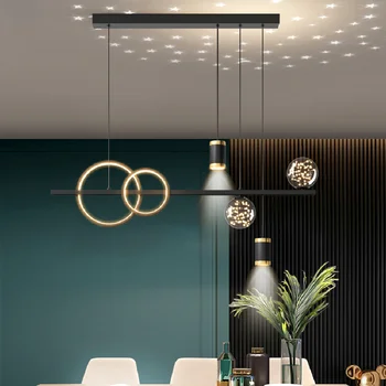 Nordic jantar sala de jantar, quarto Pingente luzes de iluminação interna de Teto lâmpada pendurada luminária decorativa, luminárias