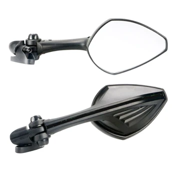 Moto Espelhos retrovisores do Lado de Trás Espelho Convexo de Dobramento de espelho de vista traseira Para a Yamaha YZF R3 R25 R15 Xmax300