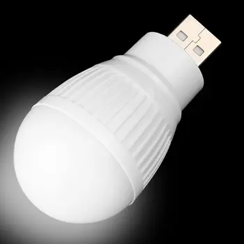 USB Lâmpada Portátil Multifuncional Mini do DIODO emissor de Luz do Bulbo 3w Exterior de Emergência, Luz de Poupança de Energia da Lâmpada Destaque