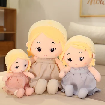 Nova Chegada Bonito Coco Menina do Brinquedo do Luxuoso para Crianças do Bebê Playmate Macio Recheado Imagem da Personagem, Brinquedo de Pelúcia Presentes para as Crianças de Aniversário
