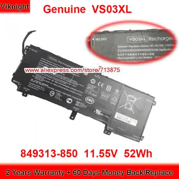Genuíno VS03XL Bateria HSTNN-UB6Y para Hp Envy 15-AS050NA 15-as102na 15-as133cl 15-as104na 15T-AS100 15-AS010CA 11.55 V 52Wh