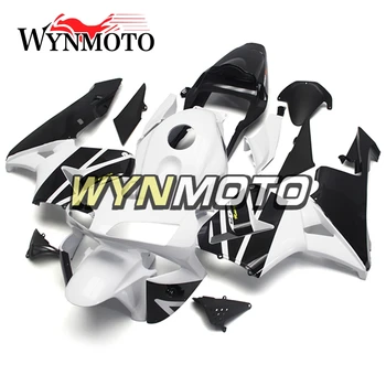 Preto Branco ABS, Injeção de Plástico Carenagem Honda CBR600RR F5 2003 2004 03 04 Moto Carenagem Integral Kit Corpo Quadros Cascos