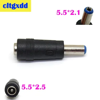cltgxdd 1pcs DC 5.5 x 2.5 mm tomada Fêmea para 5.5*2.1 mm Plugue Macho Alimentação de DC Plug Adaptador de Conector para PC Phone Brinquedos ect