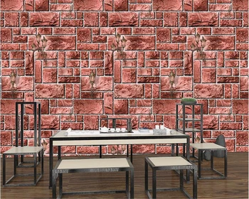 beibehang papier peint Chinês retro cultura padrão de tijolo hotel impermeável de PVC de engenharia de papel de parede papel de parede