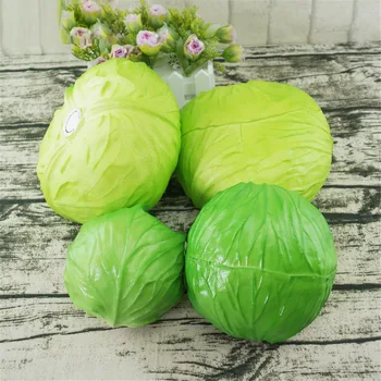 repolho verde legumes pakchoi falso artificial legumes modelo de hotel, sala de jantar, sala de restaurante, loja de decoração da loja de adereços