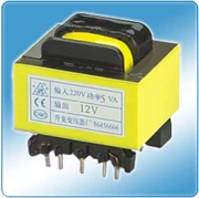 Fabricantes direto pequeno transformador transformador transformador de potência 5W 120V 9 pin 13X22 variável 12V